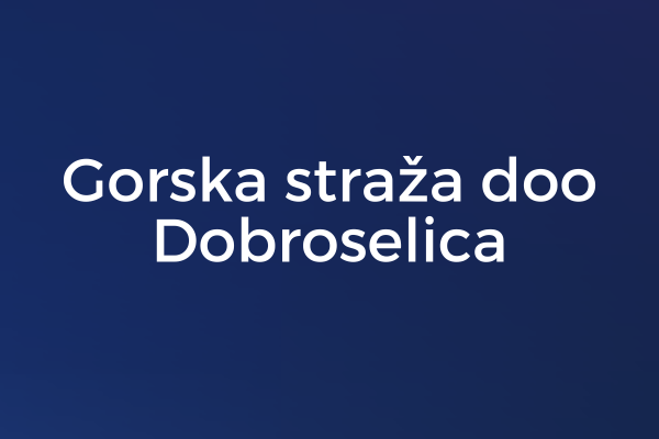 Gorska straža Dobroselica